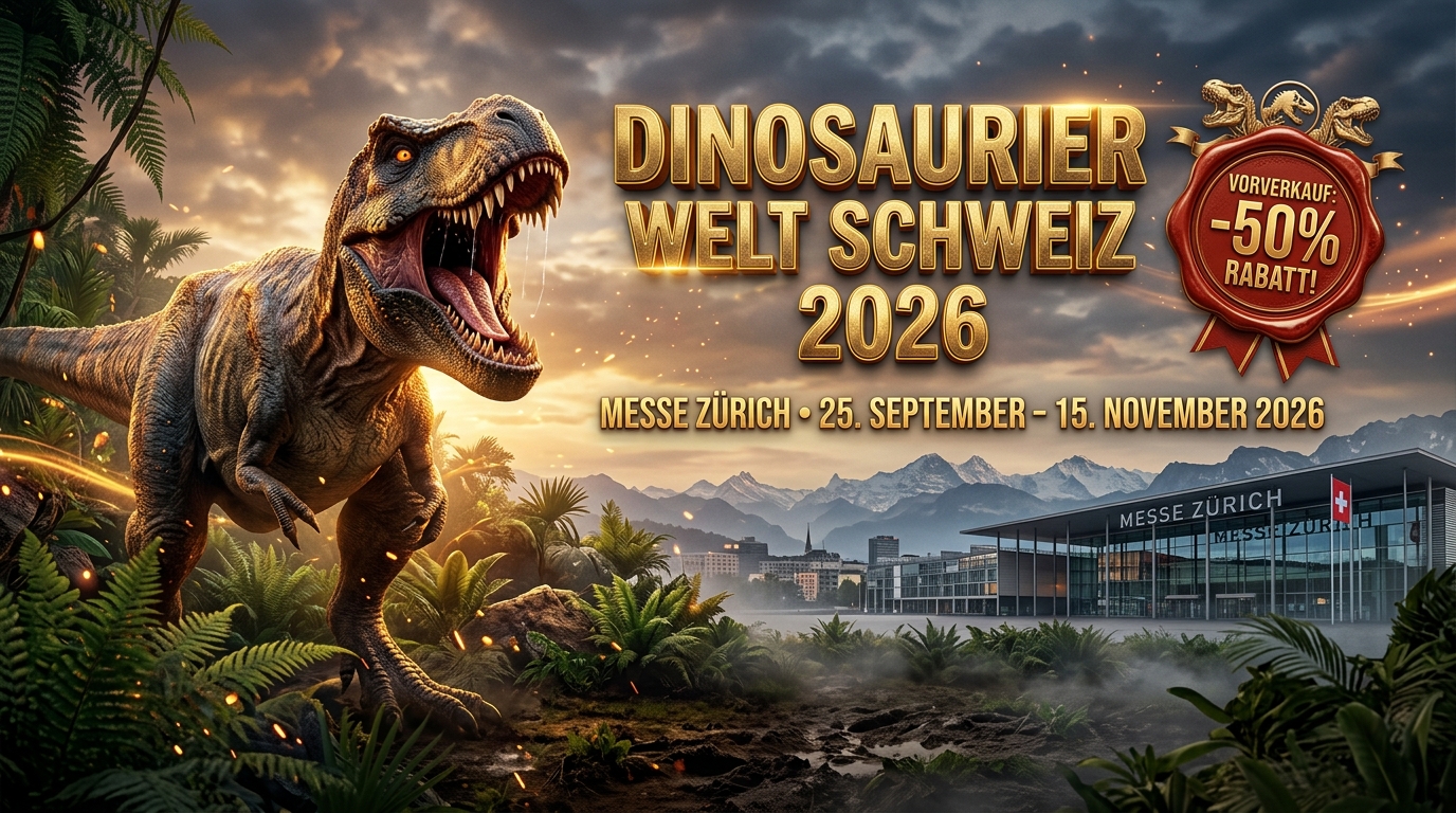 DINOSAURIER WELT SCHWEIZ 2026